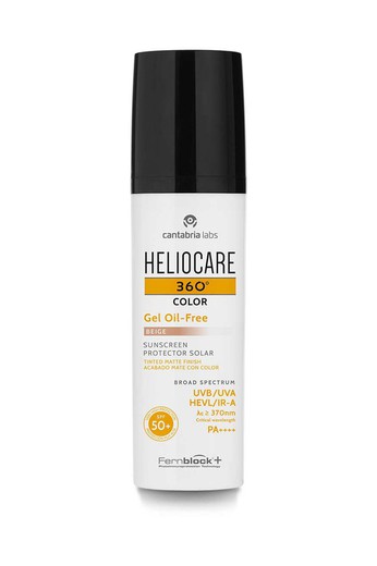 Heliocare 360º Color Gel Oil-Free Beige SPF50 50 Ml