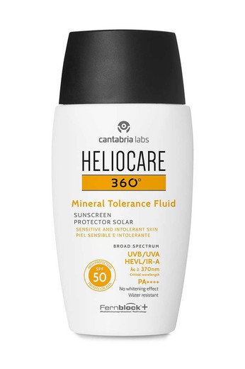 Heliocare 360º Mineral Tolerance Fluid SPF50 50 Ml