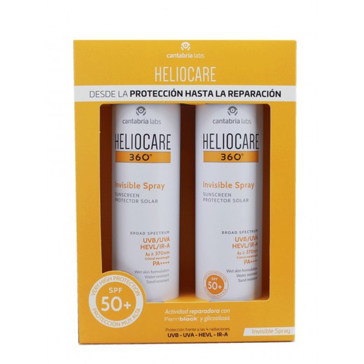 Heliocare 360º Pack Spray Invisible SPF50 200 Ml