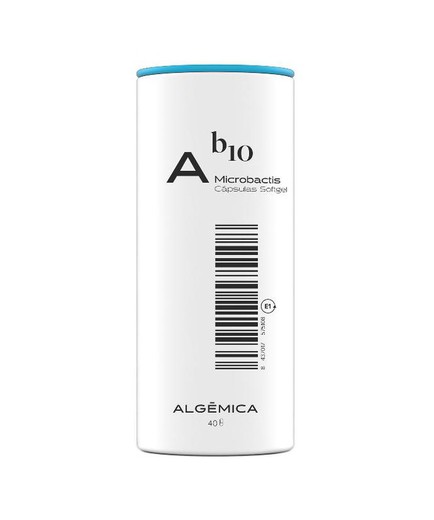 Algemica Ab10 Microbactis Cápsulas 40 Softgel