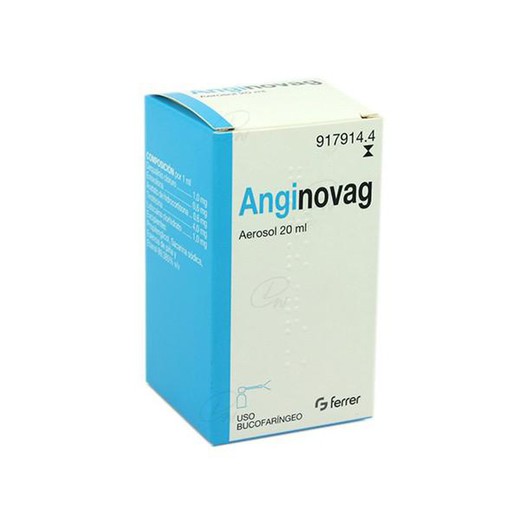 Anginovag, 1 garrafa de 20 ml