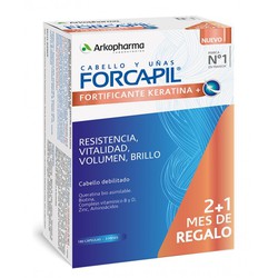 Arkopharma forcapil fortificante keratina + 180 cápsulas