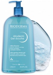 Gel de banho Bioderma Atoderm 1l