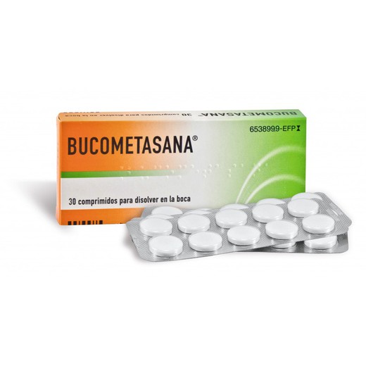 Bucometasana, 30 comprimidos