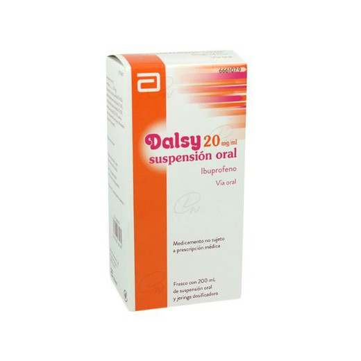 Suspensão Oral 20 Mg / Ml Dalsy