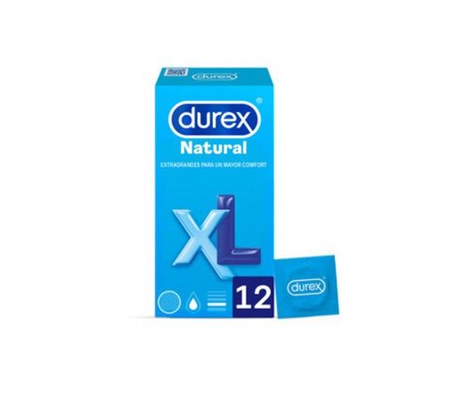 Préservatif Durex Natural XL 12 unités