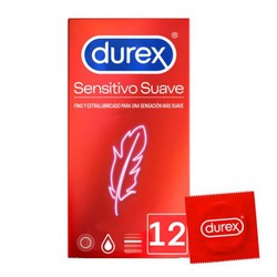 Durex Sensitivo Suave Preservativos 12 Ud