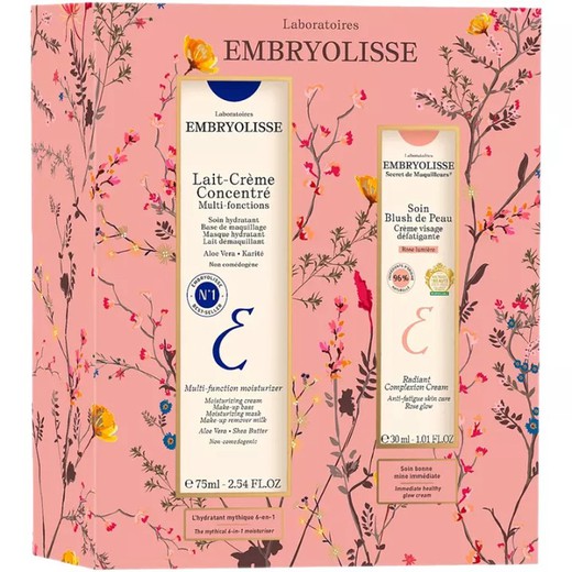 Embryolisse PACK Lait-Crème Concentre 75 ml + Soin Blush de Peau Rose Glow 30 ml