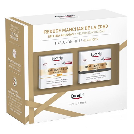 Eucerin Hyaluron-Filler Elasticity Pack Cremas Día y Noche