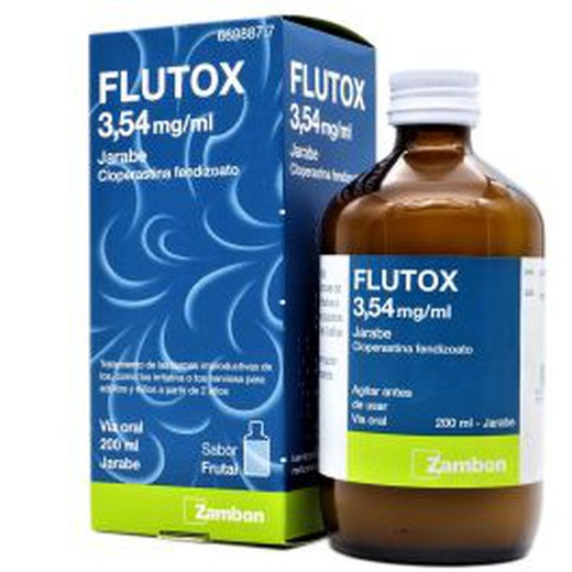 Xarope Flutox 3,54 Mg / Ml, 1 garrafa de 120 Ml