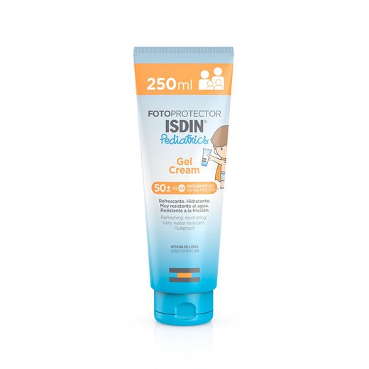Crème solaire ISDIN Gel Crème Pédiatrie SPF 50+, 250 ML