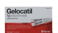 Gelocatil 1 G Solution Orale, 10 Sachets