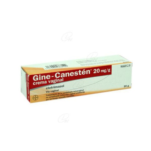Gine-Canesten 20 Mg / G Vaginalcreme, 1 Tube mit 20 G