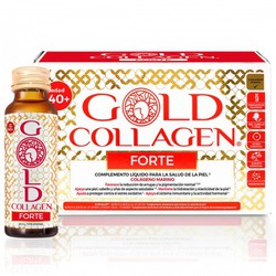 Gold collagen forte 10 frascos de 50 ml.