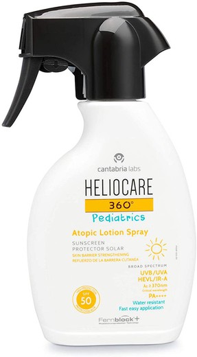 Heliocare 360º Pädiatrisches atopisches Lotion Spray 250ML