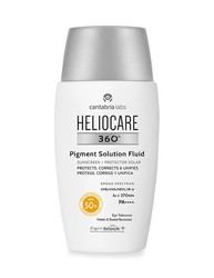 Heliocare 360 Pigment Solution Fluid Protector Solar 50 ML. Protector solar de amplio espectro, antipolución y despigmentante con color