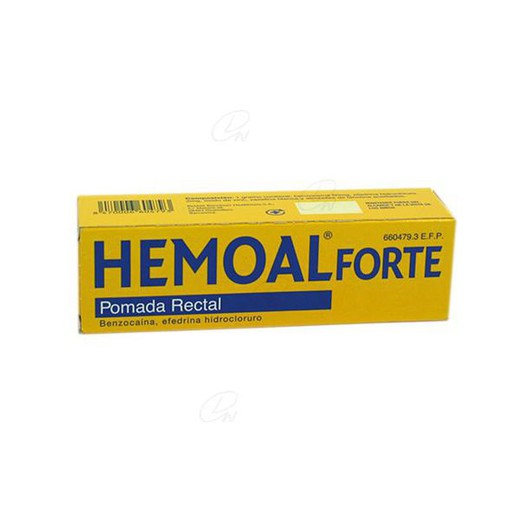 Pomada retal Hemoal Forte, 1 tubo 50 G