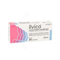 Comprimés enrobés d'Ilvico, 20 comprimés