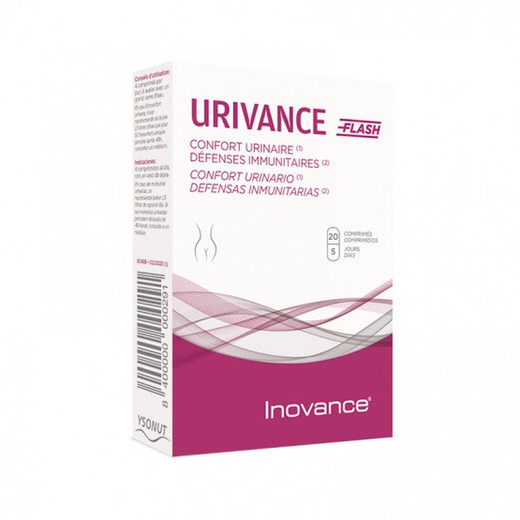 Innovance Urivance Flash 20 Comprimidos