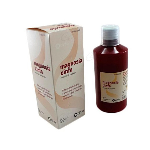 Magnesia Cinfa 200 mg / ml Suspension zum Einnehmen, 1 Flasche 260 ml