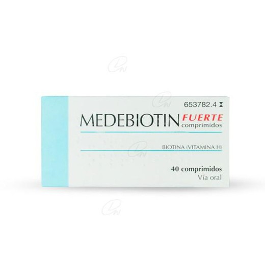 Comprimés de médébiotine forte, 40 comprimés