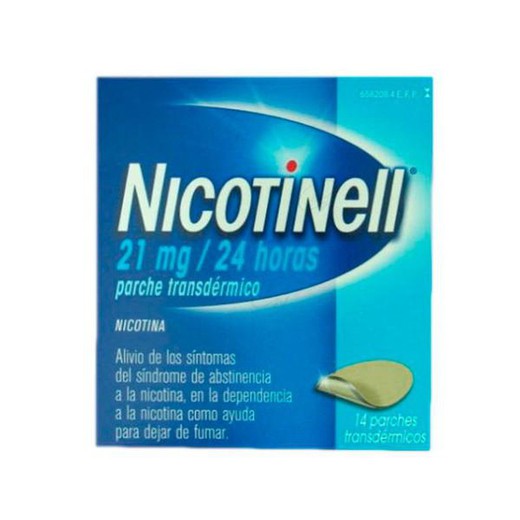 Nicotinell 21 mg / 24 horas adesivo transdérmico, 14 adesivos