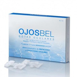 Ojosbel Eye Drops, 0,30 mg / 0,08 ml de solution de gouttes pour les yeux, 10 récipients unidoses de 0,5 ml