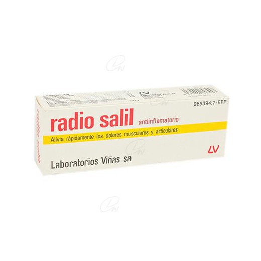 Creme Antiinflamatório Radio Salil, 1 tubo de 60 G