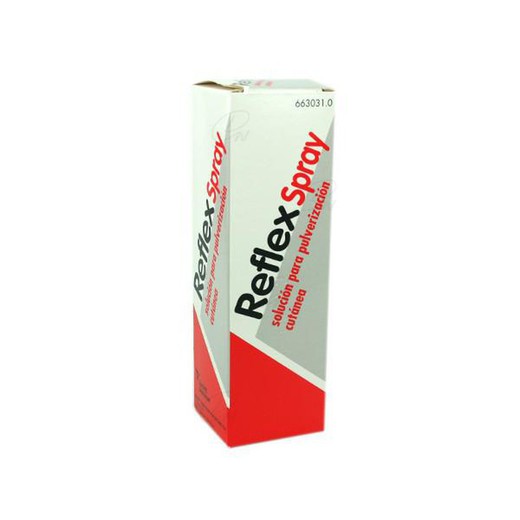 Soluzione Spray Reflex per Spray Pelle, 1 Flacone da 130 Ml