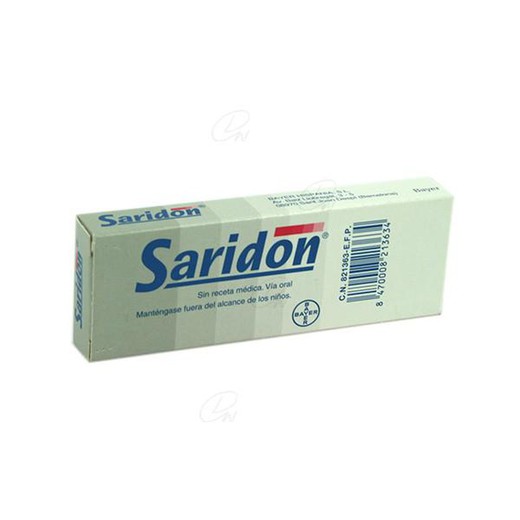 Saridon 250 mg / 150 mg / 50 mg comprimidos, 20 comprimidos