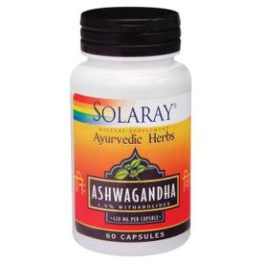 Solaray Ashwaganha 470 mg 60 Kapseln