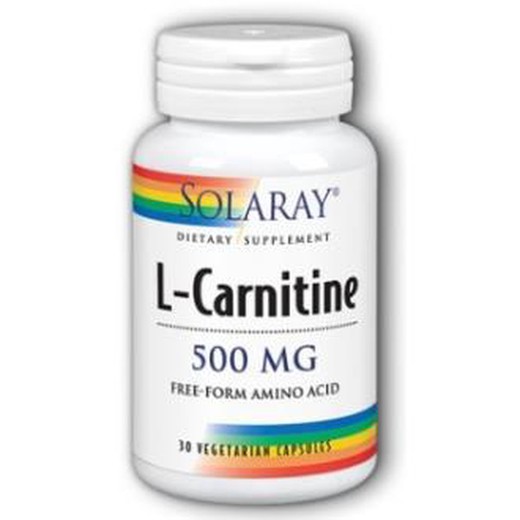 Solaray L-Carnitine 500mg 30 Gélules