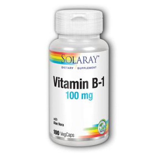 Vitamina b1 x 100caps Solaray