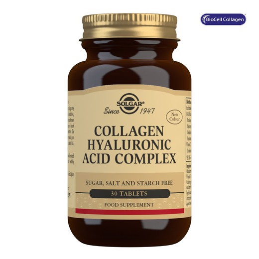 Solgar Colágeno Acido Hialuronico Complex 30 Comp