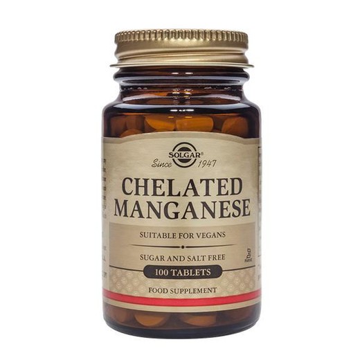 Solgar Chelato Manganese 100 Tabl