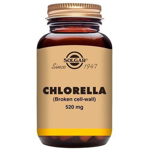 Solgar Chlorella 520 Mg 100 Cápsulas