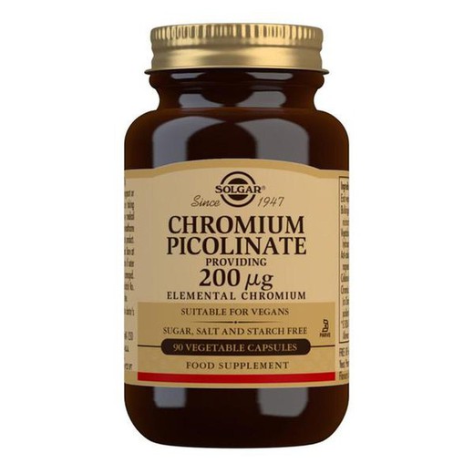 Solgar Chrome Picolinate 200 90 Capsules Végétales