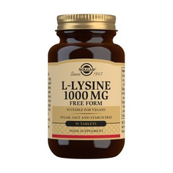 Solgar L-Lysine 1000 Mg 50 Comp