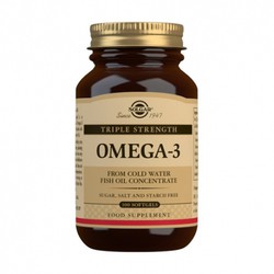 Solgar Omega 3 Triple 100 Caps Blandas