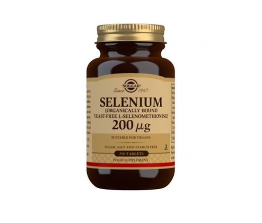 Solgar Selenium 200 Mcgr 50 Comprimidos