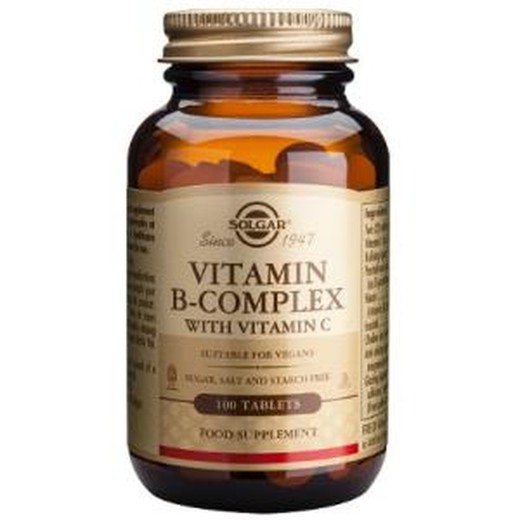 Solgar Vitamin B-Complex Con Vitamin C