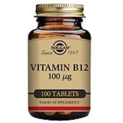 Solgar Vitamine 100mcg B12 100 Comp