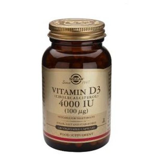 Solgar Vitamine D3 4000 UI 60 Gélules