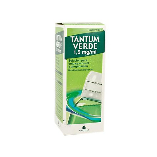 Tantum Verde 1.5 Mg/Ml Solution Pour Bain De Bouche Et Gargarisme, 1 Flacon De 240 Ml