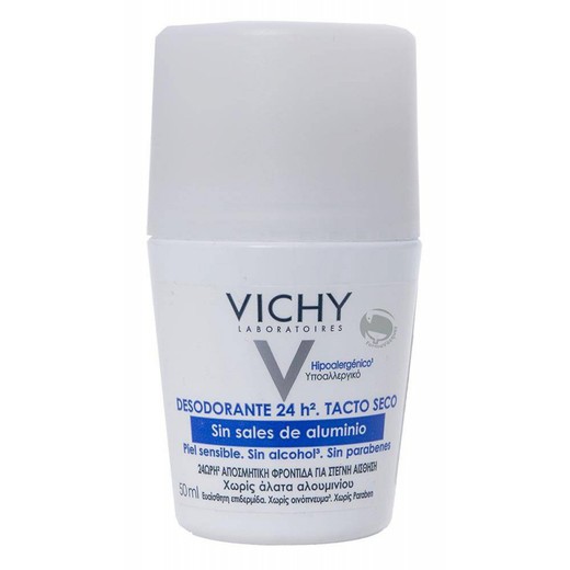 Vichy Desodorante 24h Tacto Seco Roll-On