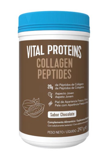 Vital Proteins Péptidos de Colágeno Sabor Chocolate - 297 g