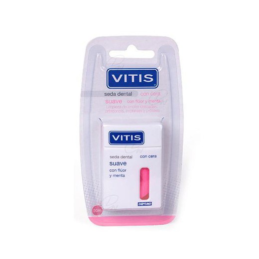 Vitis Dental Seda Suave Con Fluor Y Menta