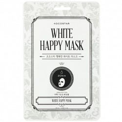 Weiße Happy Mask Kocostar