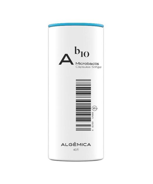 Algemica Ab10 Microbactis Cápsulas 40 Cápsulas Softgel