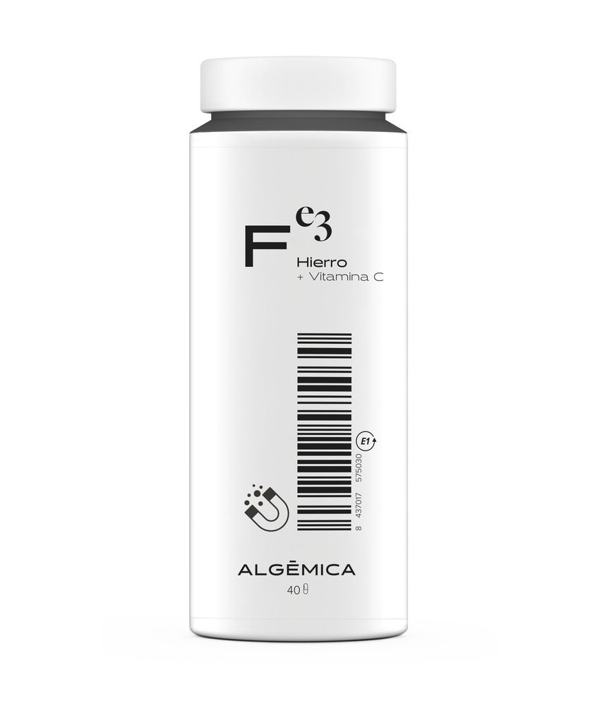 Algemica Fe3 Hierro + Vitamina C 40 cápsulas